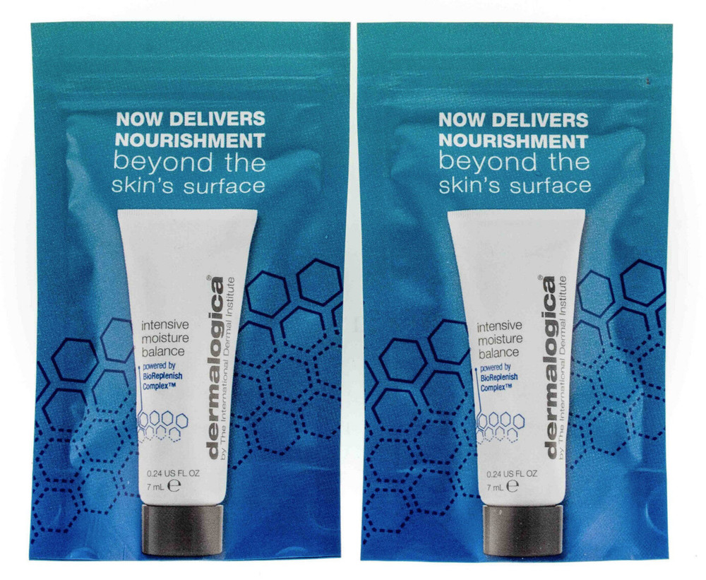 Dermalogica Intensive Moisture Balance 0.24 fl oz/7mL (Package of 2) NEW AUTH