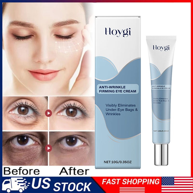 10ML Rapid Reduction Eye Serum, Anti Aging Serum Visibly Reduces Under-Eye Bags