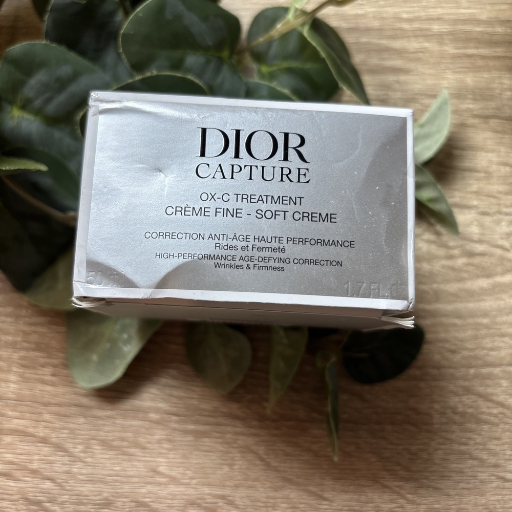Dior Capture Ox-C Treatment Creme Fine – Soft Creme 1.7 Oz Correction Anti-Age