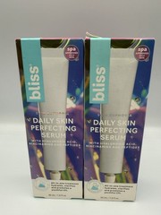 (2 Pack) Bliss Skin Euphoria Daily Skin Perfecting Serum 1 fl oz M4