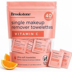 Brookstone Makeup Remover Wipes Individually Wrapped – Bulk Eye & VITAMIN C