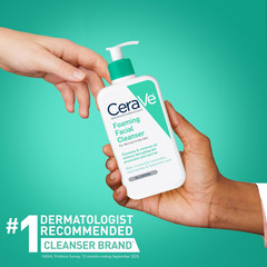 CeraVe Foaming Facial Cleanser Daily Face Wash Oily Skin Oil Control 19 oz