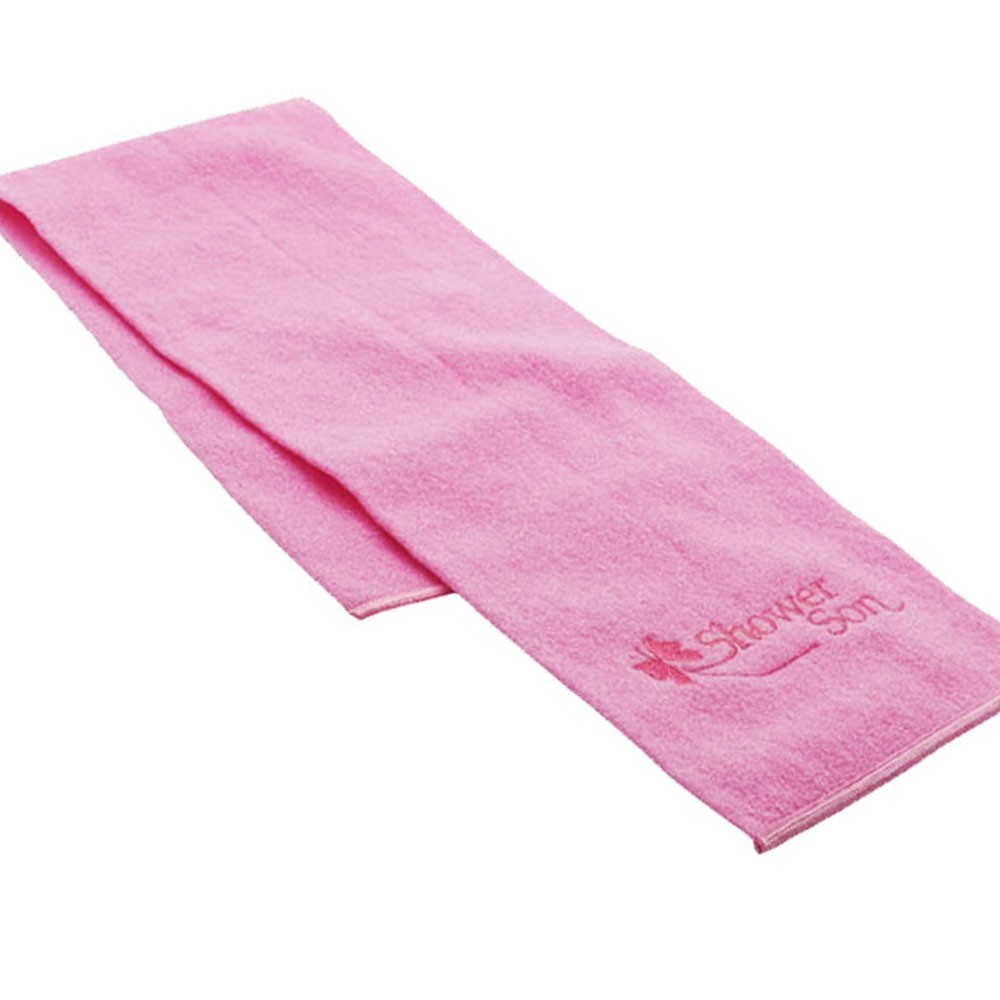 Premium Korean Italy Towel Long Back Scrubber Exfoliating Bath Strap Towel Pink