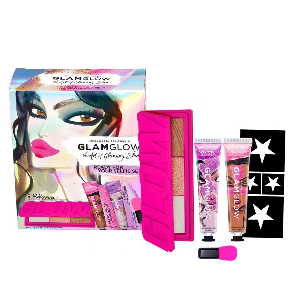GlamGlow The Art Of Glowing Skin Ready For Your Selfie Set [New In Box]