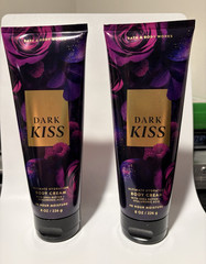 Bath & Body Works Dark Kiss Hydrating Body Cream Shea HA Lot of 2 8 oz (226 g)