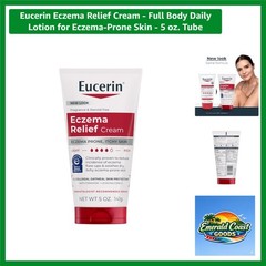 Eczema Relief Cream – Full Body Daily Lotion for Eczema-Prone Skin – 5 oz. Tube