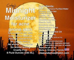 MidNIGHT Moisturizer for Acne Prone Skin: Soothing Lavender Scent
