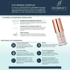 Eye Renew Complex-delivers powerful hydration to the delicate skin around your.