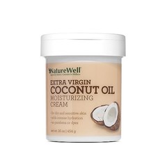 NATURE WELL Extra Virgin Coconut Oil 16 Oz (Packaging May Vary)