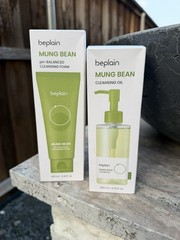 BEPLAIN Mung Bean pH-Balancing Cleansing Foam AND Cleansing Oil – New Exp 5/28