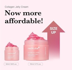 Medicube Collagen Jelly Cream -Niacinamide and Collagen 3.71 fl oz