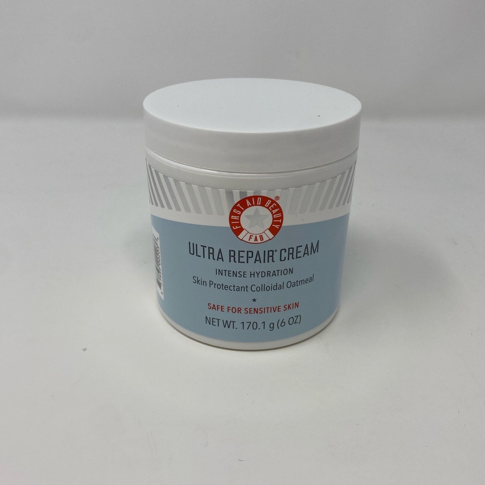 First Aid Beauty Ultra Repair Cream White, 6 oz Jar