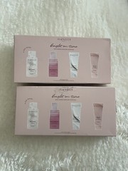 2 Pack- Wander Beauty Bright On Time Mini-Taskers Skincare Essentials Set of 4