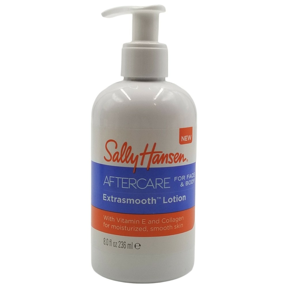 Sally Hansen Aftercare Extra Smooth Face & Body Lotion, Vitamin E 8 fl oz