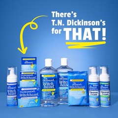 T.N. Dickinson&rsquo;s Witch Hazel 100% Natural 8 Ounce (Pack of 1), Clear