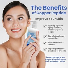 Copper Peptide GHK-Cu & Hyaluronic Acid – Body Lotion – Skin Firming 10 fl oz