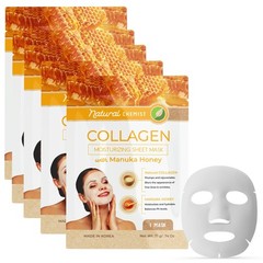 Natural Chemist Collagen & 1 Count (Pack of 5), & Manuka Honey
