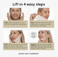 MAREE Chin Strap V Line Lifting Mask 24K Gold Face & Neck Lift Tape Sleep Mask