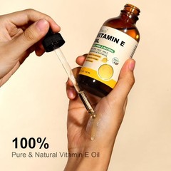 Ethically Sourced 4 Oz Vitamin E Oil – Hydrating, Cruelty-Free Formula