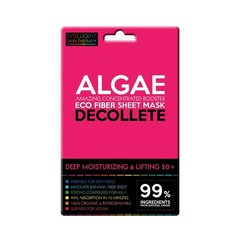 Algae Decollete Sheet Mask Biodegradable Vegan Natural EU Made Pack of 3