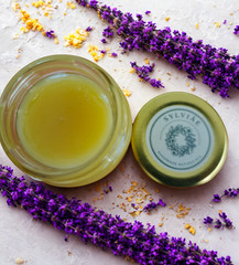 Gentle Calendula Balm for Sensitive Skin, Natural Herbal Moisturizer, Comforting