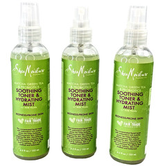 3 X SheaMoisture Matcha Green Tea Probiotics Soothing Toner Hydrating Mist NOS