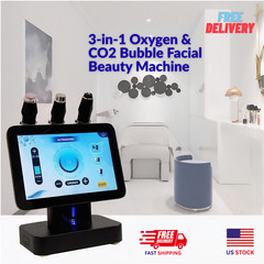 Portable 3-in-1 Oxygen CO2 Facial Machine, Skin Tightening Glow Face & Skin Care