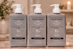 Skin By Zaron Men Face & Body Lotion Hydrating Moisturizing 3PCS Set