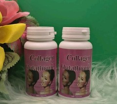 X2 Collagen + Glutathione Capsules -100 Capsules (2PCS) Expires 07/2027