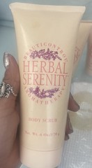 Beauticontrol Lot of 4 Herbal Serenity Aromatherapy Body + Foot Creme Body Scrub