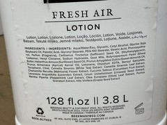 Beekman 1802 1 Gallon Fresh Air Body Lotion BEEK-BLTN03 – 128 fl.oz
