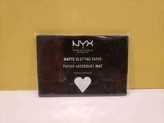 Nyx Professional Makeup ~ Matte Blotting Paper ~ 50 sheets ~ NIP
