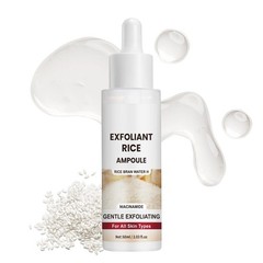 Rice Peeling Ampoule for Daily Soft Exfoliating Face and Body Scrub with Ferm…