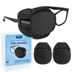 Medical Eye Patches for Adults & Kids, Silk Eyepatch for Lazy Eye & Strabismus,