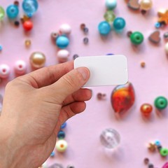 70 Pack White Slide Top Tin Containers, Mini Metal Tin Box with Slide Lid, Em…