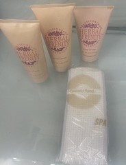 Beauticontrol Lot of 4 Herbal Serenity Aromatherapy Body + Foot Creme Body Scrub