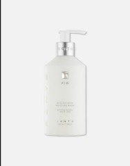Ore Ageless Aloe Moisture Wash-exfoliating sugar cane and apple extracts.