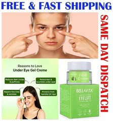 Under Eye Cream Gel for Dark Circles, Puffy Eyes, Wrinkles Remove for UNISEX 20g
