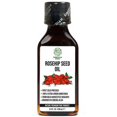 100% Pure Cold Pressed Rosehip Seed Oil Extra Virgin Face Hair Body Food Grade 1