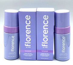 Lot/2 Florence By Mills Clear The Way Clarifying Face Wash ~ 3.4 oz / 100 ml x 2