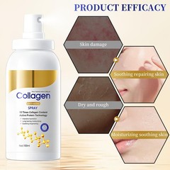 2pcs Collagen Spray, Collagen Body and Face Serum Lotion, Plumping and Care S…