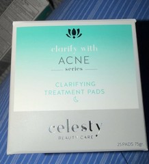 Celesty Beauty Care Clarifying Treatment Pads (25 Pads / 75 g)