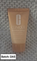 Clinique Moisture Surge Glow Skincare Set 6pc Hydrator Mask Bag + GWP Lipstick