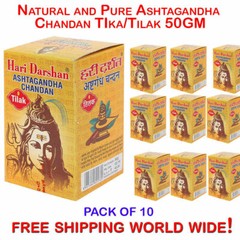100% pure Ashtagandha Sandalwood Paste powder Chandan Tilak Sandal Wood 40gm