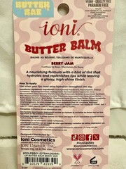 🎀IONI🎀NEW Lemon Peptide, Maracuja Melt, & 2 Butter Balms ( Berry & Taupe) 4pcs
