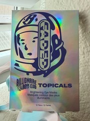 BBC X TOPICALS Faded Hydrogel Under-Eye Masks 12 Pairs Brightening Dark Circles