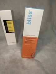 Beauty LOT: Bliss MIGHTY BIOME, Carvnchy Snail 96, & Neutrogena Hydro Boost