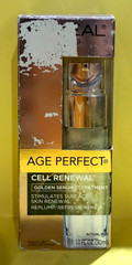 L&rsquo;Oreal Paris Age Perfect Cell Renewal Golden Serum Treatment 1 oz No Date Dmg