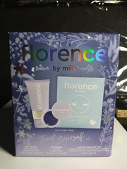 Florence By Mills Treat Yourself 3 Piece Peel Off Mask, Lip Mask & Eye Gels NIB