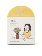 Rice Cream 1.69fl.oz/50ml, Deep Hydration, Glow-Enhancing, Skin Barrier Support